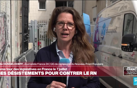 Législatives : l'extrême droite en tête, un barrage s'organise pour le second tour