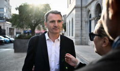 Éric Piolle à Valence, le 26 septembre 2022. ( AFP / JEFF PACHOUD )