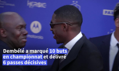 Trophées UNFP: Dembélé reste meilleur joueur