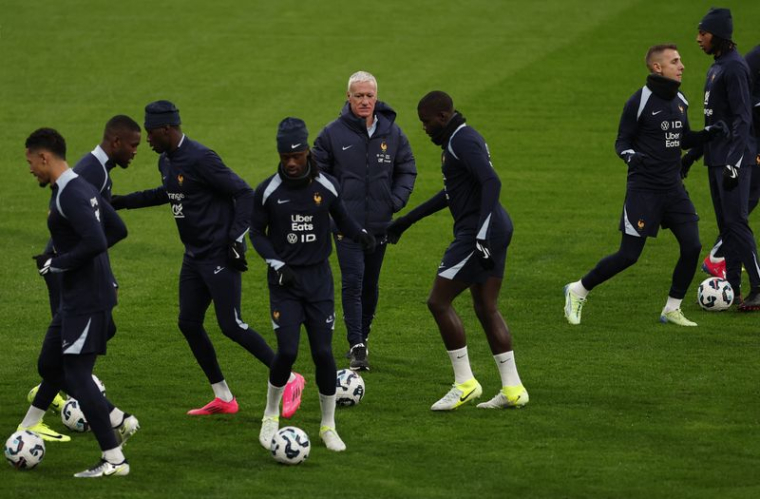 Ligue des Nations - Entraînement de l'équipe de France