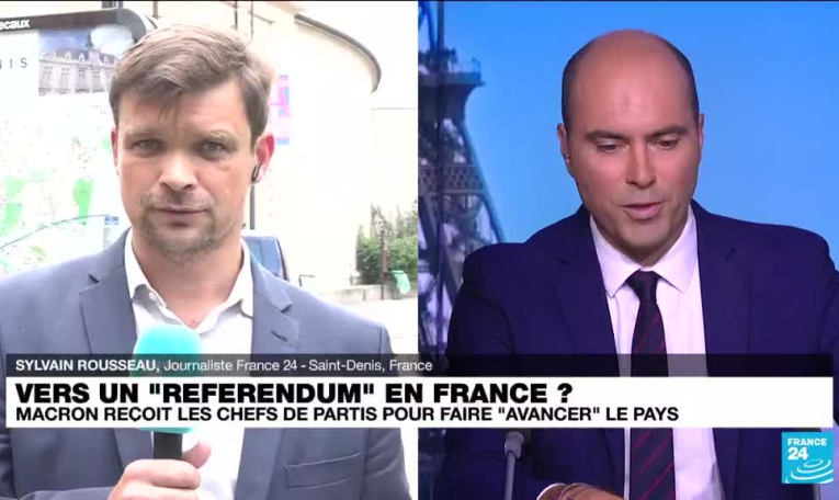 France : Emmanuel Macron reçoit les chefs de partis pour faire "avancer" le pays