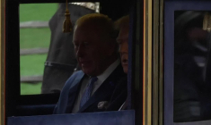 Trump et le roi Charles III en cortège vers le château de Windsor (2)