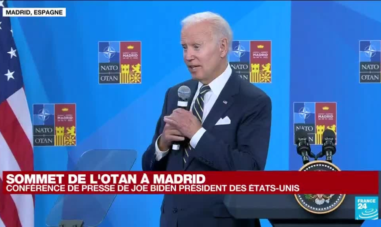 REPLAY - Otan : Joe Biden annonce une aide militaire de 800 millions de dollars à l'Ukraine
