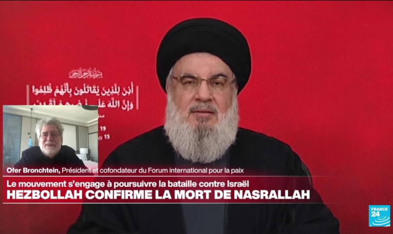 Israël tue le chef du Hezbollah : Ofer Bronchtein s'exprime sur France 24
