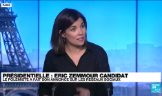 Présidentielle : le polémiste d'extrême droite Éric Zemmour annonce sa candidature