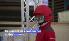 Au congrès des pompiers, "alerte" et "souffrance" après un été meurtrier