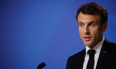 Photo du président de la République française Emmanuel Macron