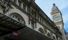 La gare de Lyon, Paris le 15 avril 2025 ( AFP / ELSA RANCEL )