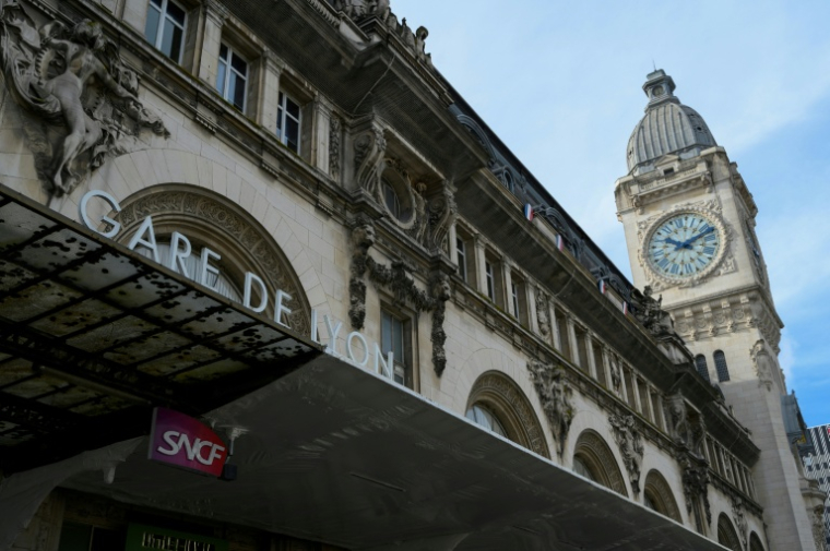 La gare de Lyon, Paris le 15 avril 2025 ( AFP / ELSA RANCEL )