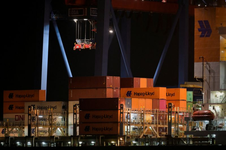 Vues du port de Hambourg
