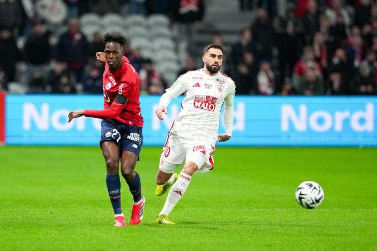 Tenu en échec par Brest, Lille est toujours à l'arrêt