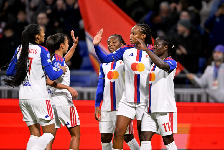 OL Lyonnes ne laisse aucune chance à l'Inter Milan
