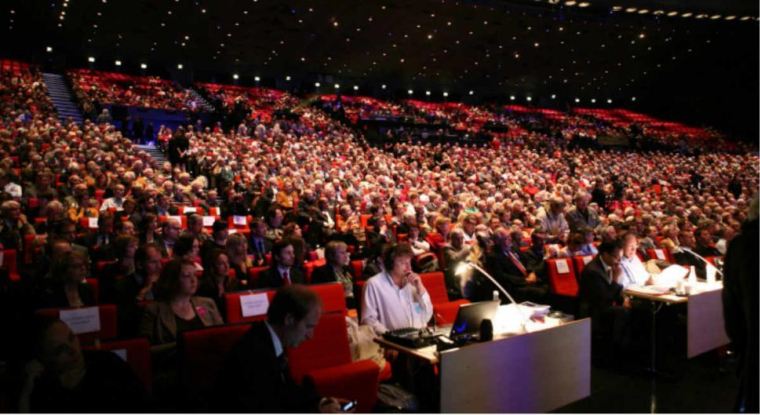 Seuls 21% des actionnaires ont opté pour un paiement du coupon en actions. (© P. Schaff / Total)