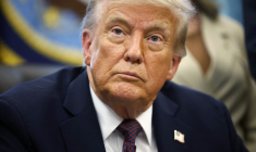 Donald Trump à Washington, aux États-Unis, le 15 septembre 2025. ( GETTY IMAGES NORTH AMERICA / KEVIN DIETSCH )