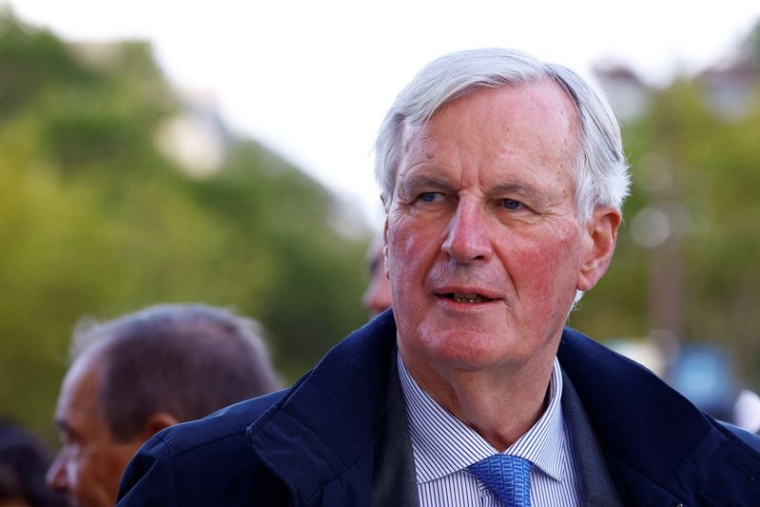 Le Premier ministre français Michel Barnier à Paris