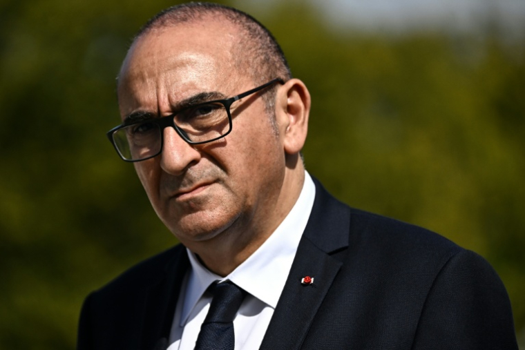 Le ministre de l'Intérieur Laurent Nuñez à Bordeaux le 18 septembre 2026 ( AFP / Christophe ARCHAMBAULT )