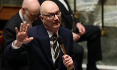 Roland Lescure à Paris, le 27 janvier 2026. ( AFP / DIMITAR DILKOFF )