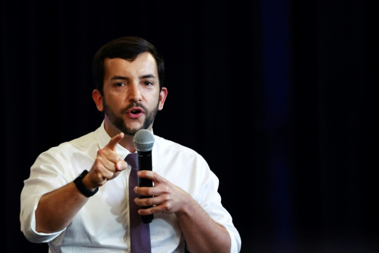 Le député RN Jean-Philippe Tanguy, le 19 septembre 2026 à Breteuil, dans l'Oise ( AFP / Sameer AL-DOUMY )