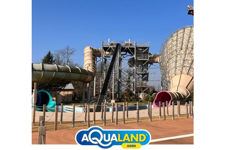 Les parcs aquatiques sont l'une des attractions phares de l'été. Crédit photo : capture Instagram @ aqualandagen