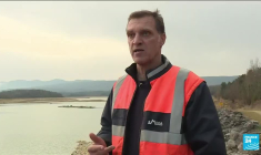 "C'est dramatique" : le lac de Montbel s'assèche