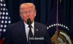 Trump assure que la guerre contre l'Iran "va se terminer bientôt"