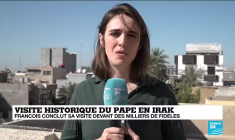 Visite historique du pape en Irak : François conclut sa visite devant des milliers de fidèles