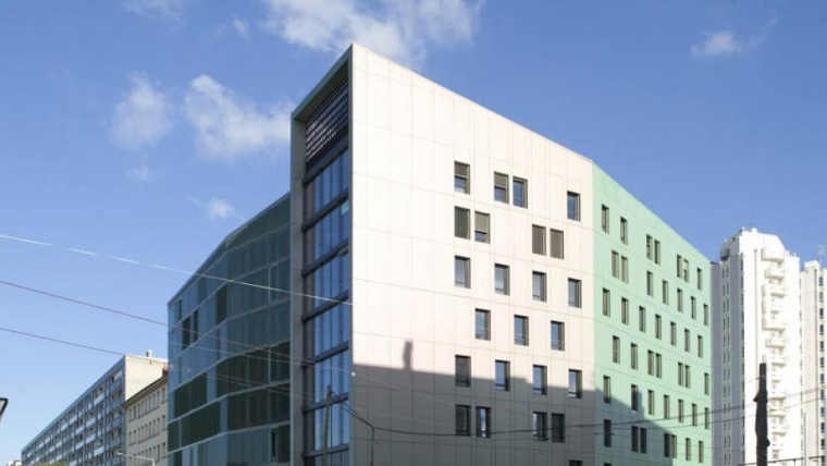 Sunway à Lyon, un immeuble du patrimoine de Foncière Inéa. (© Foncière Inéa)