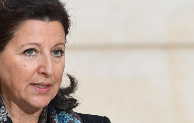 Agnès Buzyn, alors ministre de la Santé, le 24 janvier 2020 à Paris ( POOL / Alain JOCARD )