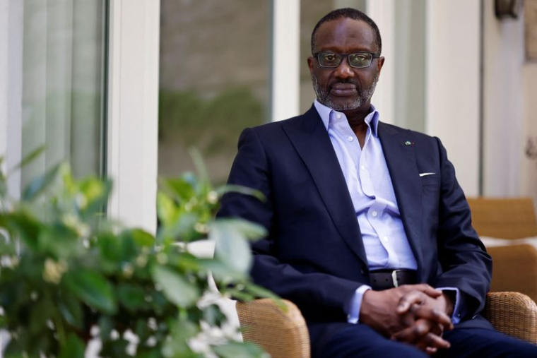 Le chef de file de l'opposition ivoirienne Tidjane Thiam