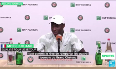 Roland-Garros : Sinner à terre, Kouamé époustouflant, journée folle à Paris