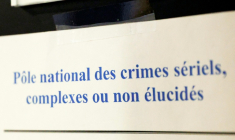 Le pôle des crimes sériels ou non-élucidés (PCSNE) de Nanterre, le 7 mars 2024 dans les Hauts-de-Seine ( AFP / Geoffroy VAN DER HASSELT )