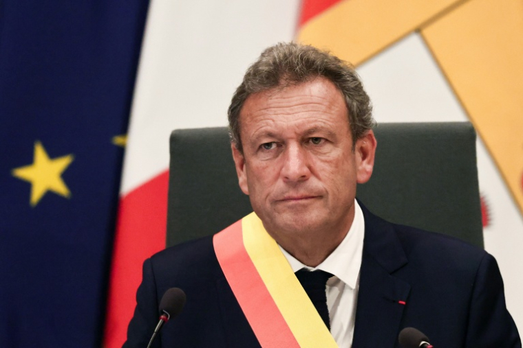 François de Canson est le nouveau président de la région Provence-Alpes-Côte d’Azur, à Marseille, le 12 octobre 2026 ( AFP / Thibaud MORITZ )