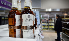 Des bouteilles de bourbon du Kentucky