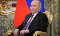 Le président russe Vladimir Poutine au Kremlin, à Moscou, le 28 mai 2025 ( POOL / Pavel Bednyakov )