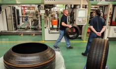 L'usine Goodyear à Amiens