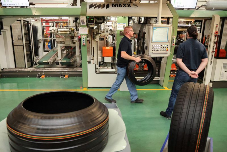 L'usine Goodyear à Amiens