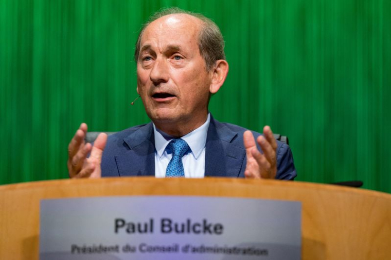 Le président de Nestlé, Paul Bulcke