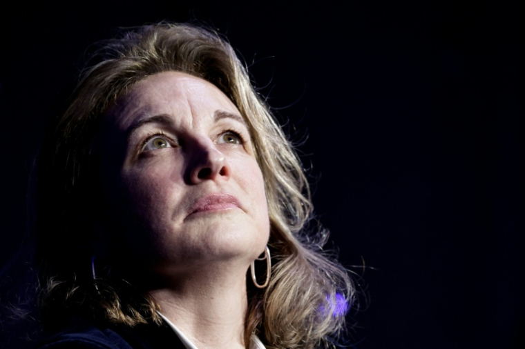 Marylise Léon à Paris le 27 janvier 2026 ( AFP / STEPHANE DE SAKUTIN )
