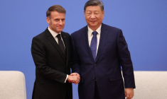 Le président français Emmanuel Macron en visite en Chine