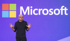 Le PDG de Microsoft, Satya Nadella, à Washington DC, en 2024 ( AFP / JASON REDMOND )