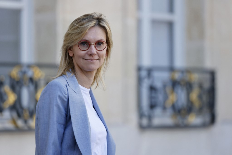Agnès Pannier-Runacher à Paris, le 26 octobre 2022. ( AFP / LUDOVIC MARIN )
