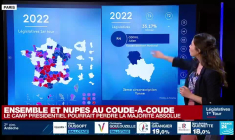Tour d'horizon des premiers résultats du 1er tour des législatives françaises