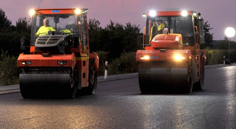 Colas, la filiale routière de Bouygues, est traditionnellement déficitaire sur la période de janvier à mars.(©Bouygues)
