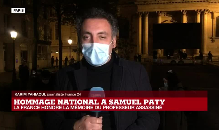 Hommage national à Samuel Paty : ce qu'il faut retenir de la cérémonie