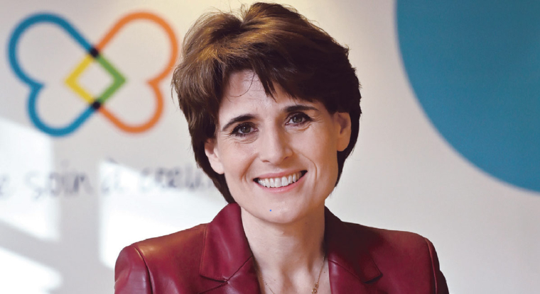 Sophie Boissard, directrice générale de Korian. (© NE Gregoire)