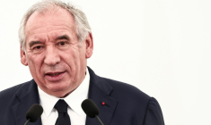 Le Premier ministre François Bayrou, le 26 août 2025 à Boissy-la-Riviere (Essonne) ( POOL / Thibaud MORITZ )
