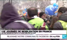 Réforme des retraites : 450 000 manifestants à Paris, selon la CGT
