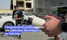 En Syrie, les chauffeurs de taxi se tournent vers l'électrique face à la flambée du pétrole
