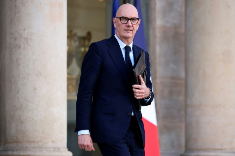 Le ministre français de l'Economie et des Finances Roland Lescure, à l'Elysée à Paris, le 28 octobre 2026 ( AFP / SIMON WOHLFAHRT )