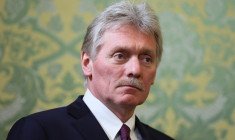 Dimitri Peskov, en décembre 2023, à Moscou ( POOL / SERGEI BOBYLYOV )